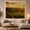 Sunlit Vineyard, variant on Vineyard at Sunset Over Hills Peaceful and Romantic Painterly for Wine Enthusiasts Vineyard Wall Art Housewarming Gift Tapestry Wall Hanging for Bedroom and Living Room