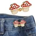 thumbnail image 1 of QIPOPIQ Pant Waist Tightener, Pant Clips for Waist Tightener, Jean Buttons for Loose Jeans, Waist Tightener Clip, Waist Tightener for Pants Women, Jeans Button Tightener, 1 of 4