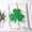 Green#3, variant on St. Patrick's Day Shamrock Door Hanger | Wooden Welcome Sign for Front Door | Farmhouse & Holiday Decor | Green Clover Decoration | Indoor Outdoor Use