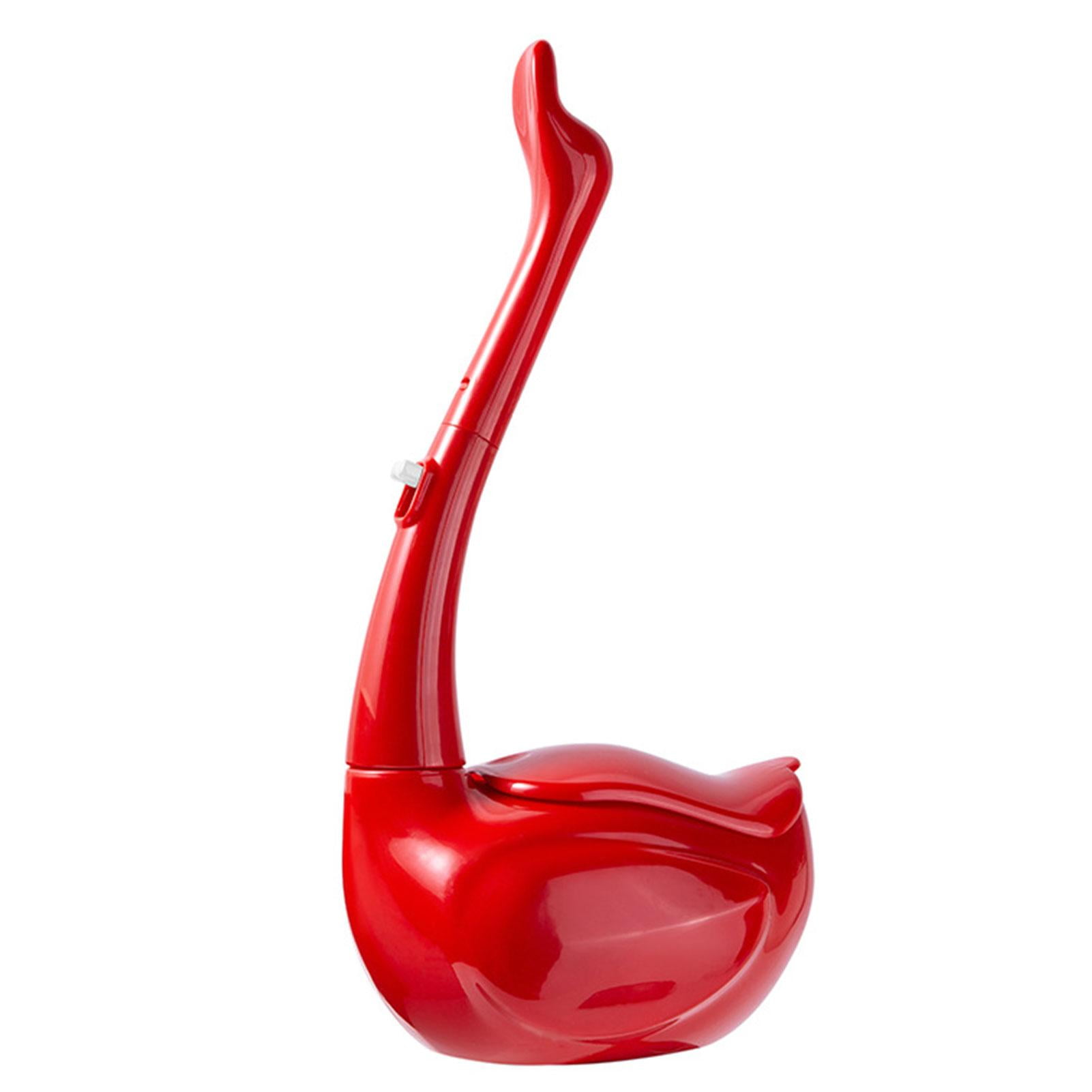 Toilet Bowl Brush and Holder Standable Self Contained Cleaning Fliud