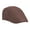 Brown 2#, variant on Hat Men's Simple Light Board Imitation Linen Beret British Retro Summer Breathable Peaked Cat Advance Hats Middle-Aged and Elderly People's Caps