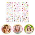 thumbnail image 4 of MasteelfCA 12 Sheets Face Gems Self Adhesive Eye Body Rhinestone Stickers for Women Girls, 4 of 7