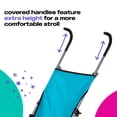 thumbnail image 4 of Cosco Kids Comfort Height Umbrella Stroller, Freshwater Turquoise, Toddler, Unisex, 4 of 13