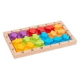 thumbnail image 2 of Rompecabezas de para adultos-Bloque de forma Tangram cerebro Teaser juguete geometría Montessori educativo las edades desafío Flechas Baoblaze tablero de rompecabezas de bloques de tetris, 2 of 8