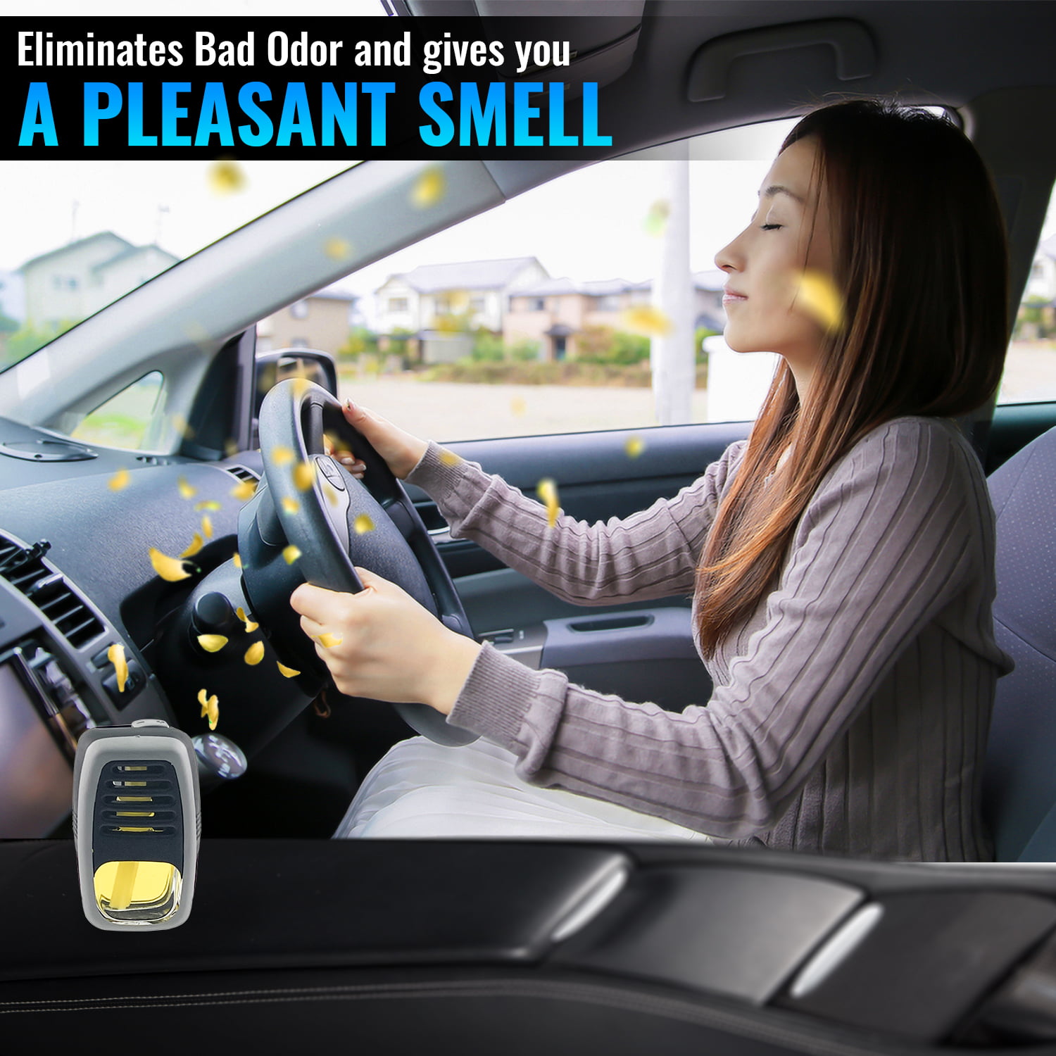 Tasotti Car Perfume Air Freshener, Essential Car Air Freshener for