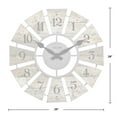 thumbnail image 5 of FirsTime & Co. Brown Numeral Windmill Wall Clock, Farmhouse, Analog, 24 x 2 x 24 in, 5 of 5