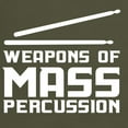 thumbnail image 3 of CafePress - Weapons Of Mass Percussion T Shirt - Men's Classic Graphic Cotton T-Shirt, 3 of 4