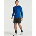 thumbnail image 5 of 4 Pack: Men's Compression Top Long Sleeve Shirt Base Layer Active Athletic Sports T-Shirts, 5 of 6