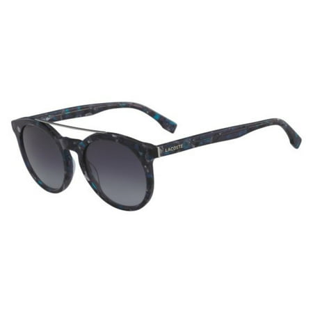 lacoste acetate frame blue lens unisex sunglasses l821s320055220424