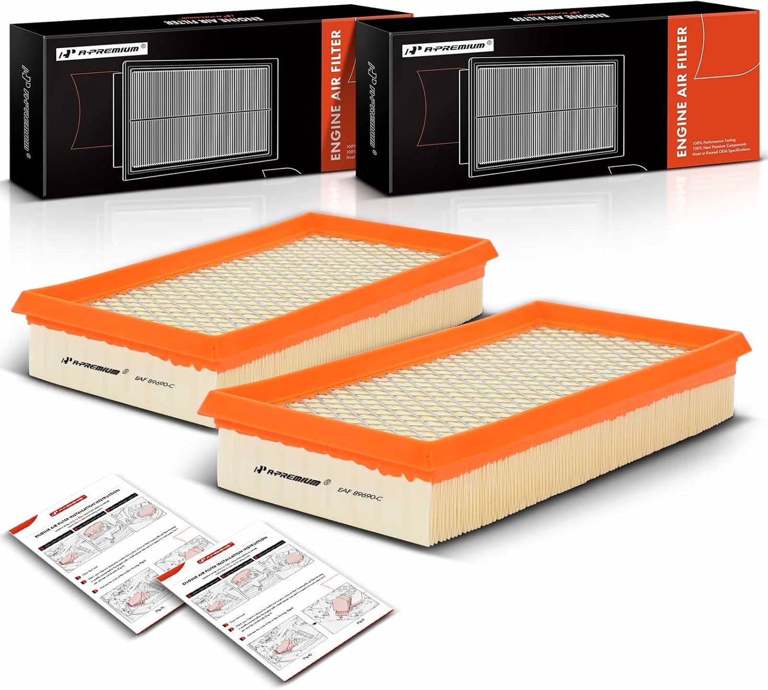 Motorcraft Air Filter FA-1688 Fits select: 2000-2004 FORD FOCUS