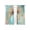 Bronze, variant on Boho Coastal Beach Sheer Curtains 72 Inch Length 2 Panels Set, Tropical Ocean Coconut Flower Plant Voile Window Treatment Rod Pocket Curtains Sheers Drapes for Bedroom/Living Room/Kitchen 52"x72"x2