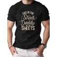 thumbnail image 1 of Camiseta de algodón puro para hombre con texto vintage "Papá", corte cómodo, camisetas de ocio, 1 of 5