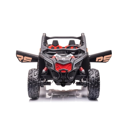 4 Wheel Drive 2 Seater ATV Ride On UTV Quad Electric Buggy Truck W/Magic Cars® Parental Control