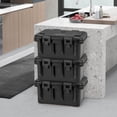 thumbnail image 4 of Costway 1 PCS Insulated Food Pan Container 31 QT Stackable Hot Box with 3 Transparent Pans, 4 of 8