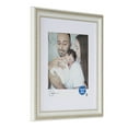 Mainstays 11x14 Matted to 8x10 White Ornate Decorative Tabletop Picture Frame