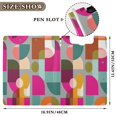 thumbnail image 3 of FORMRS A4 Clipboard Folder with Pen Holder Horizontal Foldable School Office Binder, Abstract Geometric Pattern, 3 of 9