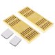 thumbnail image 1 of Humidificador de cigarros para fumar rectangular higrómetro de cigarros para tabaco regalo A Oro Zulema Humidificador de cigarro, 1 of 8