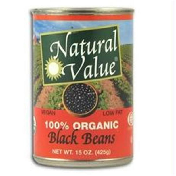 Natural Value Natural Value Black Beans, 15 oz