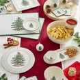 thumbnail image 3 of Spode Christmas Tree Polka Dot Cake Plate - 11" Cookie, Cupcake, Dessert Serving Platter - Porcelain Cake Stand for Holiday Gatherings - Dishwasher, Microwave, Freezer Safe, 3 of 6