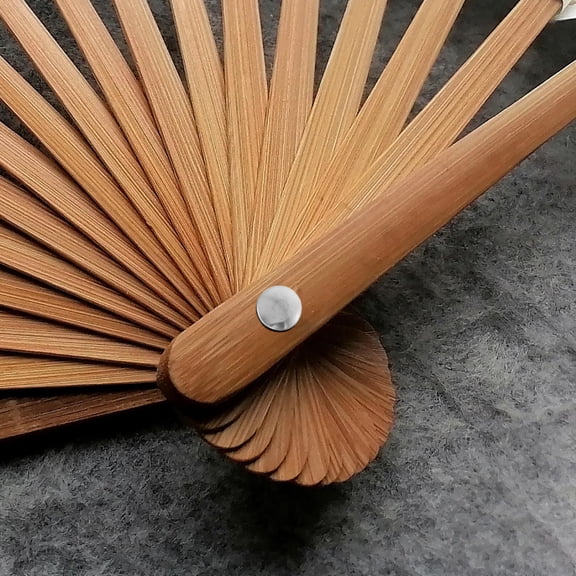 LOLIPPYY Stainless Steel Fan Fixing Fittings, Fasten Folding Fan Shafts, 10 Sets for Craft Projects and Repairs