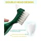thumbnail image 4 of Cepillo duro premium para dentaduras postizas, cepillo de limpieza, cerdas multicapa y cepillo portátil para dentaduras postizas, cuidado de dentaduras postizas (paquete de 2), 4 of 5