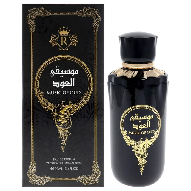 Music Of Oud de Risala para hombres - EDP en spray de 3,4 oz