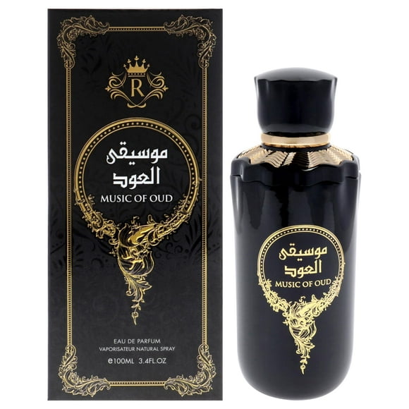 Music Of Oud de Risala para hombres - EDP en spray de 3,4 oz