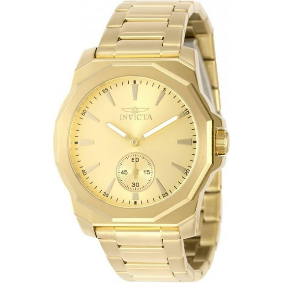 Invicta Speedway 49333 Men 42mm Stainless Steel Gold dial VD78 Quartz Watch