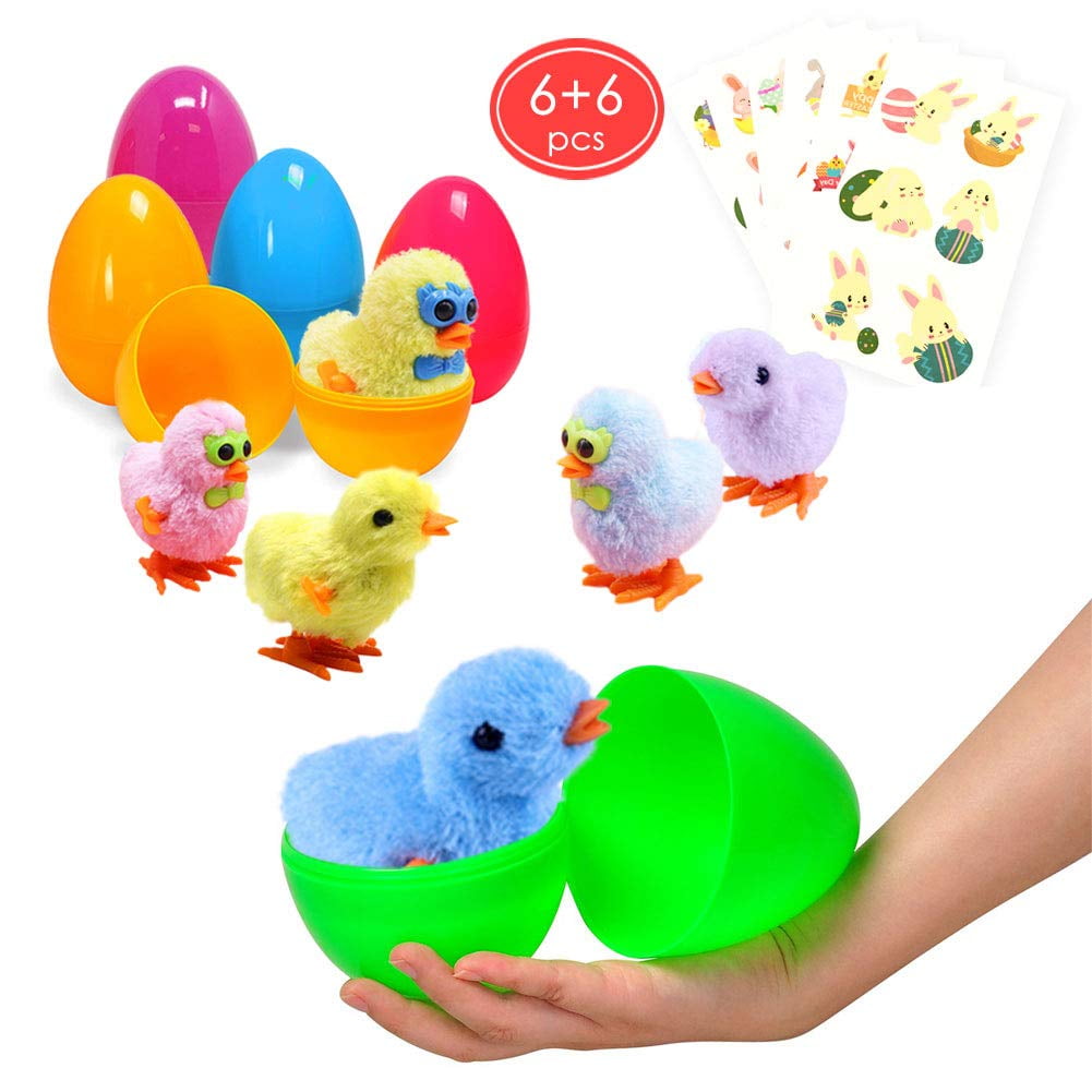 6 surprise eggs