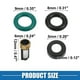 thumbnail image 5 of Conjunto Único de 4 Anillos de Sellado para Inyector de Combustible con Micro Filtros Kit de Reparación para Honda Civic para Acura de Goma, 5 of 7