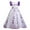 Purple, variant on TechWave Kids Dresses For Girls Birthday Long Elegant Flying Sleeve Mesh Flower Girl Dresses Wedding Kids Cute Baby Dress Youth Dress Shirt Leotard Dress Little Girls Easter Dress Heart Dress with