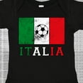 thumbnail image 4 of Inktastic Italian Soccer Boys or Girls Baby Bodysuit, 4 of 5