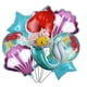 thumbnail image 2 of 7 piezas de globos de papel de aluminio de sirena, suministros de fiesta de cumpleaños, ki LYT LYT, 2 of 2