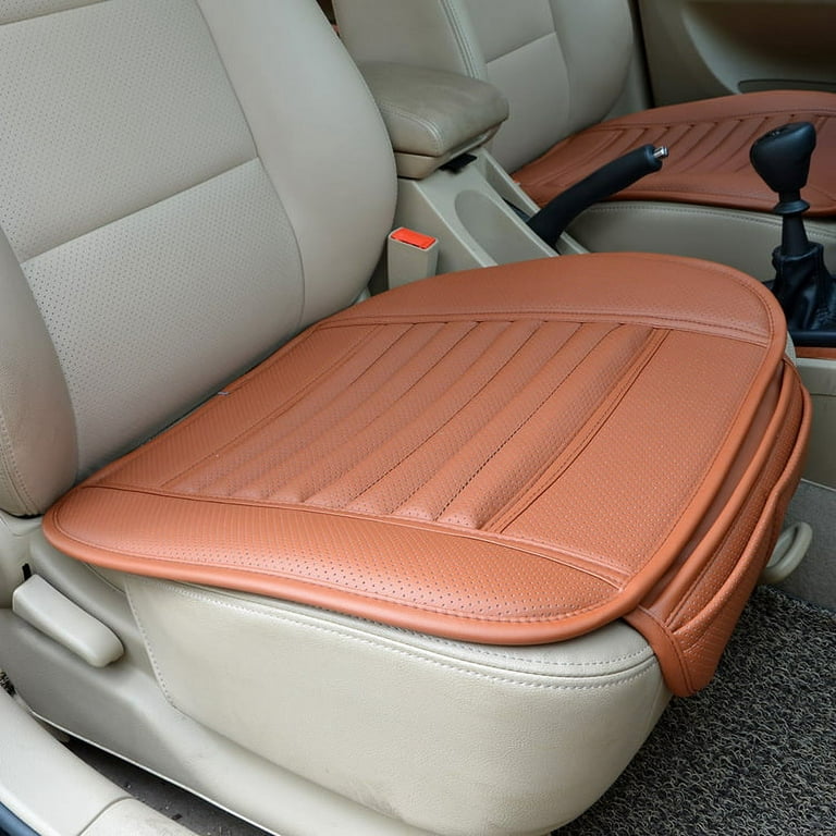 Zone Tech Royal Natural Wood Bead Seat Cover- Full Car Massage Cool Premium  Comfort Cushion - Reduces Fatigue The Car, Truck or Your Office Chair