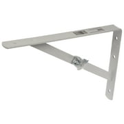 Hyper Tough, 8" x 12" Heavy Duty Shelf Bracket, White, Hardware Included