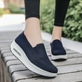 thumbnail image 2 of Women's Orthopedic Sneakers Orthopedic Shoes for Women Mesh Up Stretch Platform Sneakers Fashion Sneaker Walking Shoes, 2 of 9