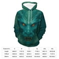 thumbnail image 7 of LAOLIUSN Men's Novel Dragon Hoodie 3D Print Graphic Hoodies Casual Cool Sweatshirt Pullover Size S–4XL, 7 of 7