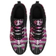 thumbnail image 2 of Faith Over Fear Breast Cancer Awareness Running Shoes Sneakers Mesh Black Size 5, 2 of 5