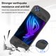 thumbnail image 3 of Manga Caparazón La Caja Protectora Piel Protector Concha para Rog Ally X Game Console Silicona Con Tapas Agarre Pulgar Accesorios Juego Protección A Prueba Golpes, 3 of 9