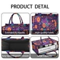 thumbnail image 4 of Large Capacity Tote Bag,Pioneer Flower Floral Print Pattern Handbag Fashion Luxury Tote Bag,15.7"x13"x 5.1" Inches,Laptop Compatible, 4 of 6