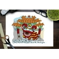 thumbnail image 3 of Seattle, Washington, Chinatown, Cartoon Icon (9x12 Wall Art Print, Home Decor), 3 of 3