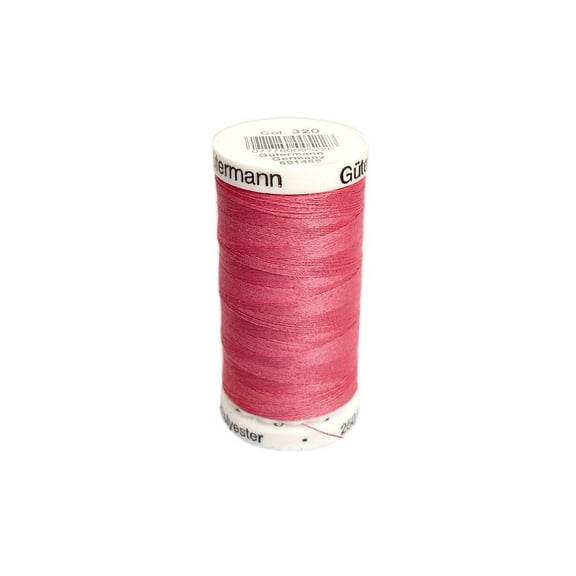 Gutermann Fil à Coudre Polyester Rose Poussiéreux, 250 Mètres