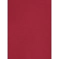 thumbnail image 5 of DARING DIVA Plus Size Square Neck Sheer Ruffle Flowy A-Line Midi Dress 3X Rose Red, 5 of 6