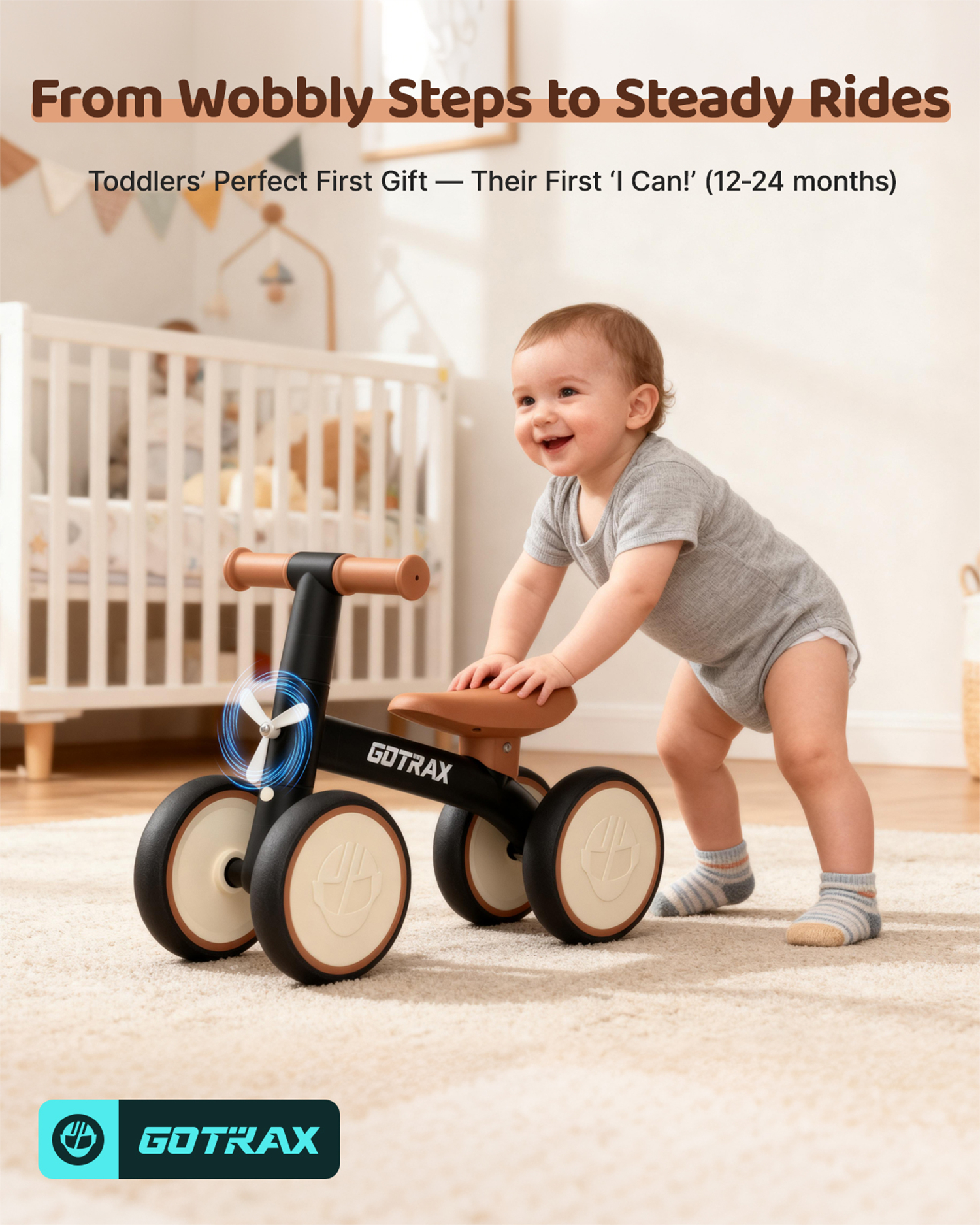 Gotrax BA1 Baby Balance Bike for Toddlers Ages 1-3 photo 3