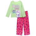 thumbnail image 1 of Komar Kids Girls' Pajama Cute Top and FunPants Sleepwear Set, 1 of 1