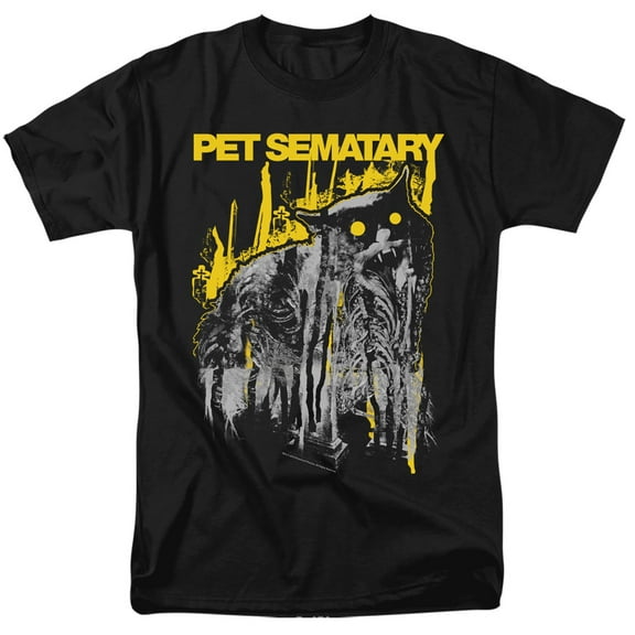 Pet Sematary Decay Adult 18/1 T-Shirt Black