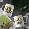 thumbnail image 3 of Best Dad in the Galaxy Coffee Mugs 15 OZ Sublimation Mugs,Double-sided Printing Ceramic Cups Ceramic Mugs for Coffee,Tea,Hot Cocoa, 3 of 4