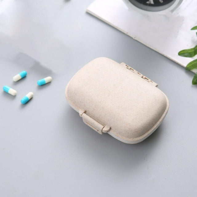 ero organizador suplementos 8 comptimentos de us Beige Colcomx organizador de casos