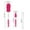 Hot Pink, variant on xaoyunyn Efficient 360° Rotating Silicone Bottle and Straw Cleaning Brush Set for and Suit for Cleaning Bottles,Nipples Cups