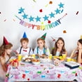 thumbnail image 4 of ZheElen 1pcs Set 13ft Gold Paper Card For Birthday Party Banner Decorations Decoration Banner Personalized Banner Hanging Banner Rainbow 13ft, 4 of 6